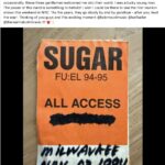 Jason Narducy on SUGAR at Milwaukee WI: Eagles Club - November 03, 1994