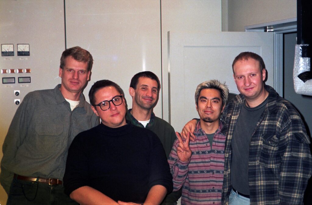 Back stage Courtesy of Keiichi Hoshi